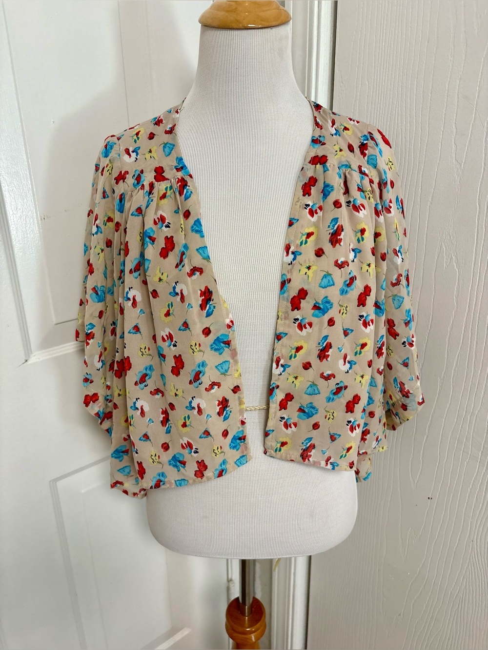 Free Hug Floral Lightweight Cardigan
